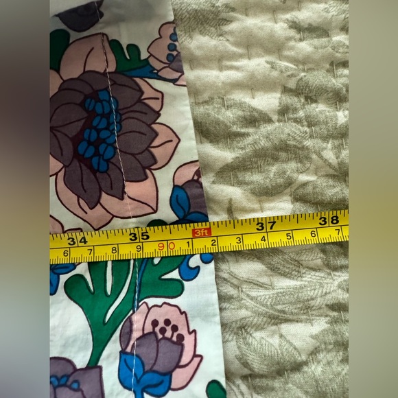 Boden Contrast Print V Neck Dress Size 12 - Picture 10 of 12